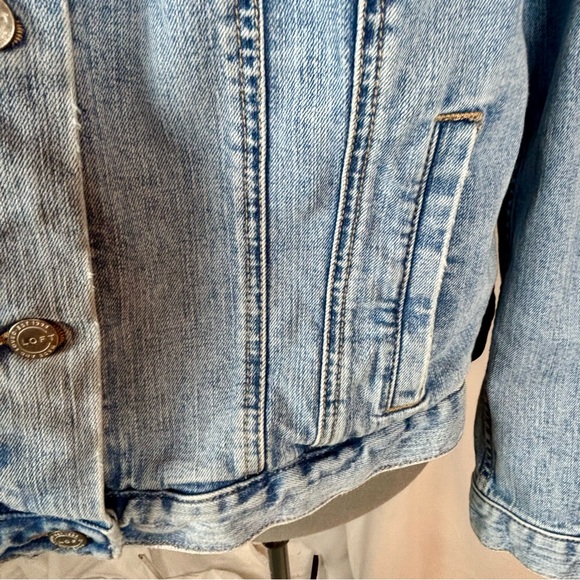 LOFT Plus Trucker Denim Jacket – Size 20 - Picture 6 of 11